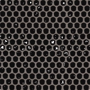 Black Glossy Penny Round - ceramic tile